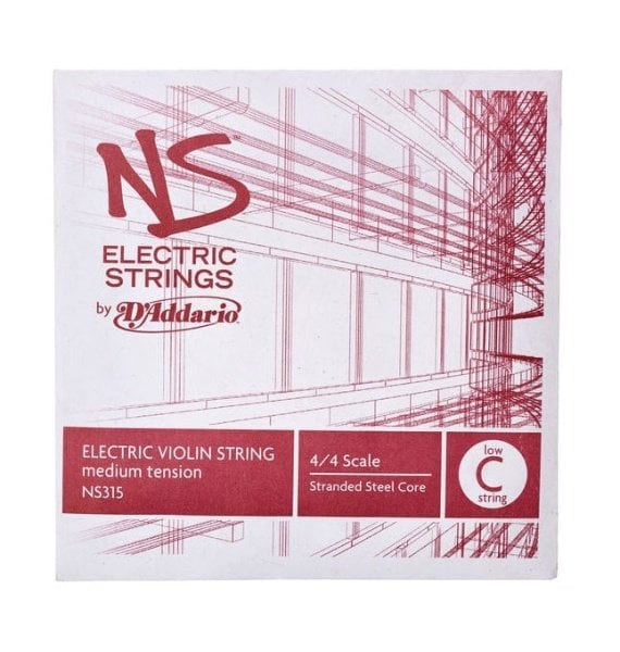 Daddario NS315 Elektro Violin Tek Tel Ns 5.İnci Tel Low C