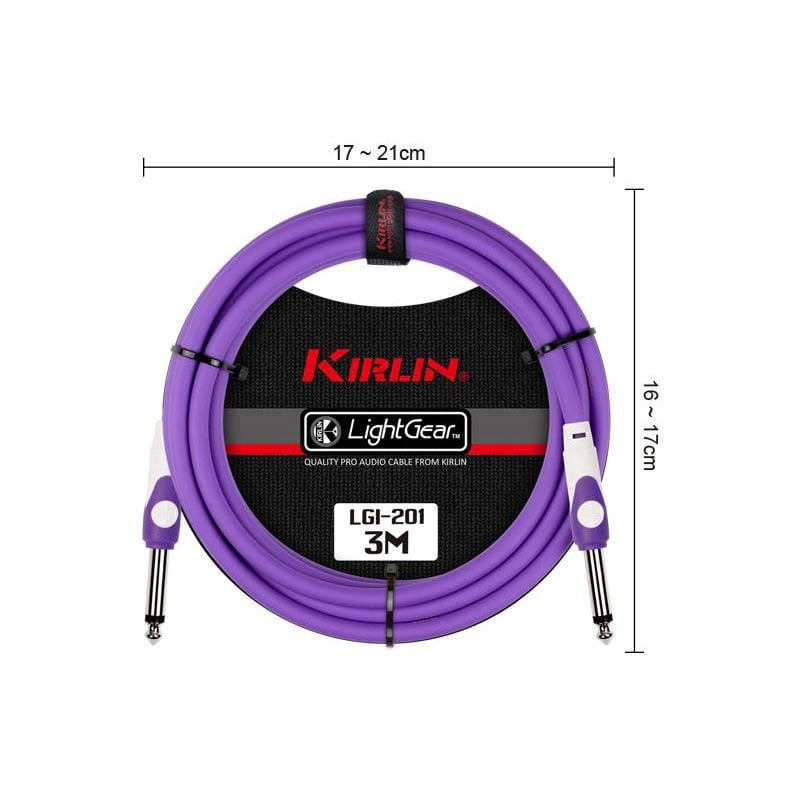 Kirlin LGI2013MPU 3mt Gitar Kablosu