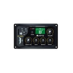 Joyo EQMP3 On Board Preamp Tuner EQ Gitar İçin Eşikaltı Piezo MP3 Player