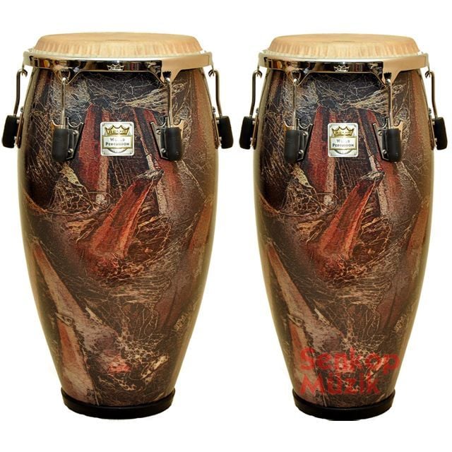 Remo 11.75''x 30''& 12.50''x 30'' Legandary Serisi Palmilla Conga Seti