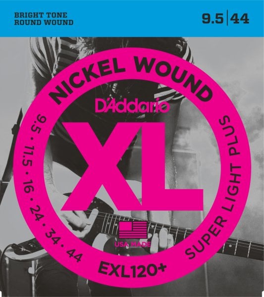 Daddario EXL120+ Elektro Gitar Tel Seti Xl 9.5 44 Nickel Wound