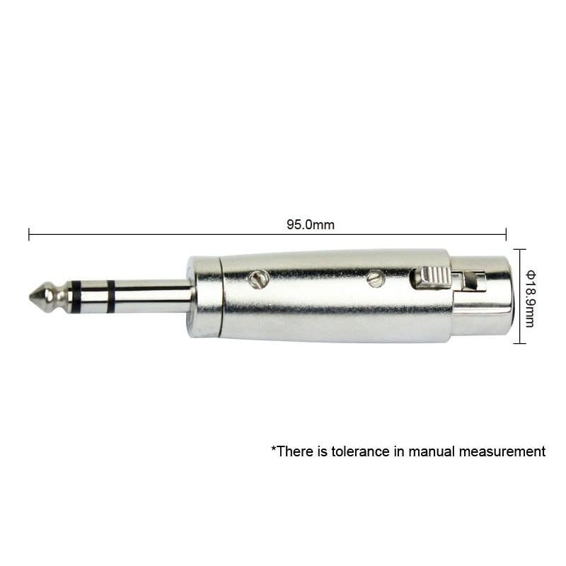 Kirlin XLR F - 1/4 inç TRS M Çevirici