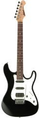 Aria STGSTVBK HSS Elektro Gitar