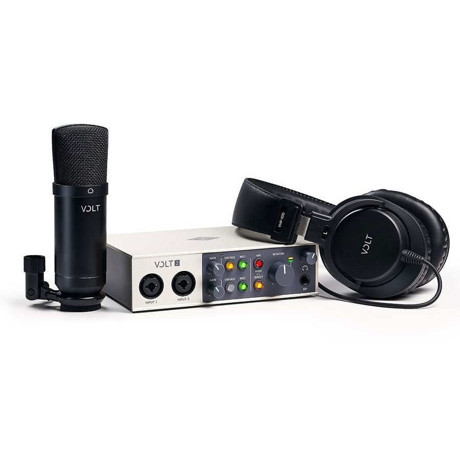 Universal Audio Volt 2 Studio Pack (USB-C Ses Kartı Mikrofon ve Kulaklık)