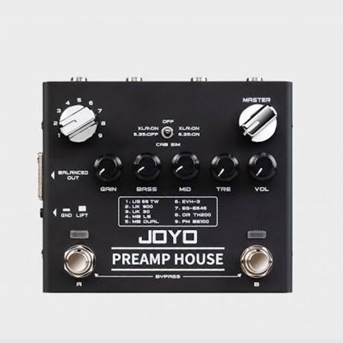 ギター JOYO PREAMP HOUSE Joyo R15 Preamp House Gitar Pedalı