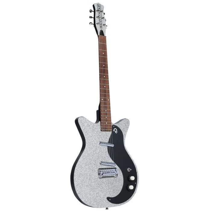 Danelectro 59MNOS+ Elektro Gitar Silver Metalflake