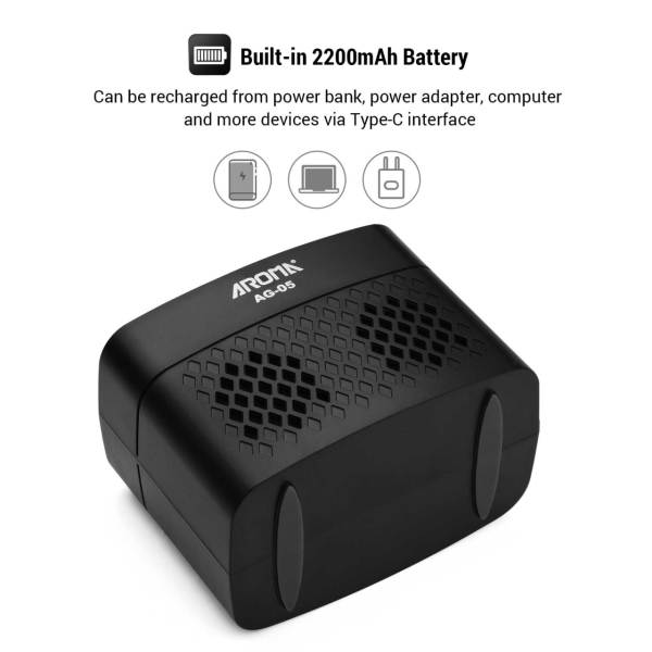 Aroma 5W Bluetooth Gitar Amfisi AG05BK