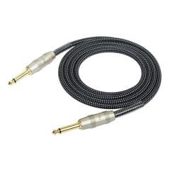 Kirlin IW241PRG3MBK Gitar Kablosu 3mt.