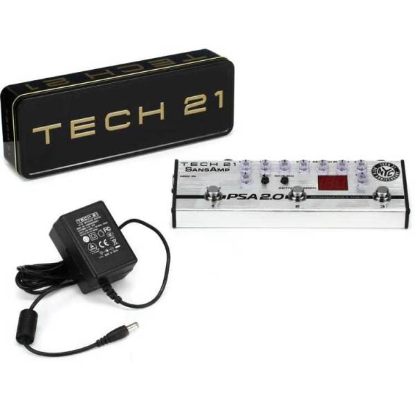 ギター tech21 SANS AMP PSA-2.0 Tech 21 PSA 2.0 SansAmp Gitar Preamp Pedalı