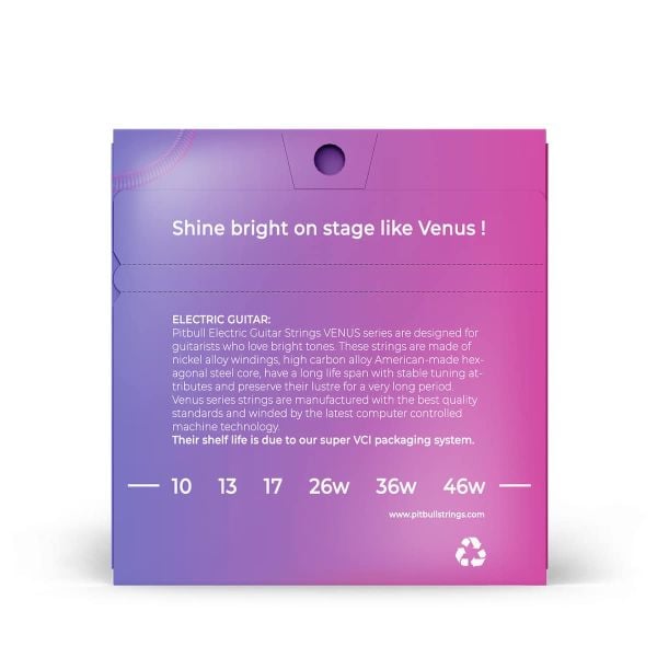 Pitbull 10-46 Light Elektro Gitar Teli VEGL
