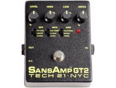 Tech21 SansAmp GT2　エレキギター　エフェクター Tech 21 GT2 SansAmp GT-2 Pedal