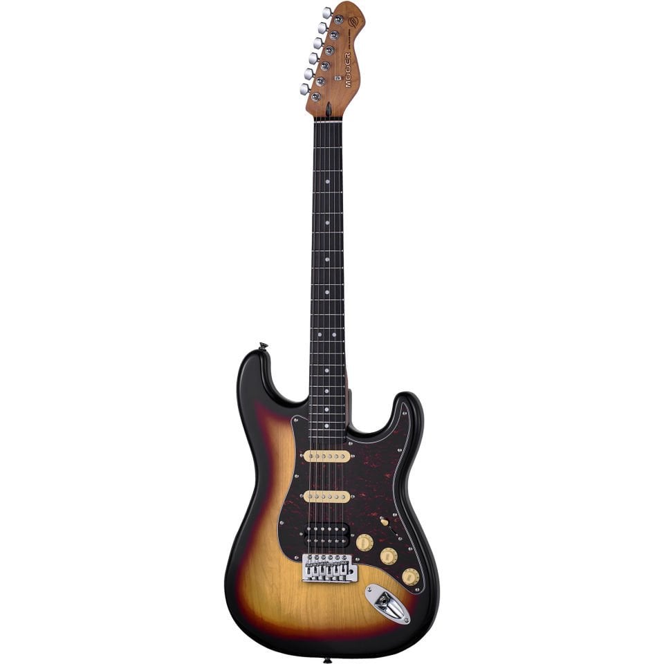 Mooer MSC10 Pro Elektro Gitar (Sunburst)