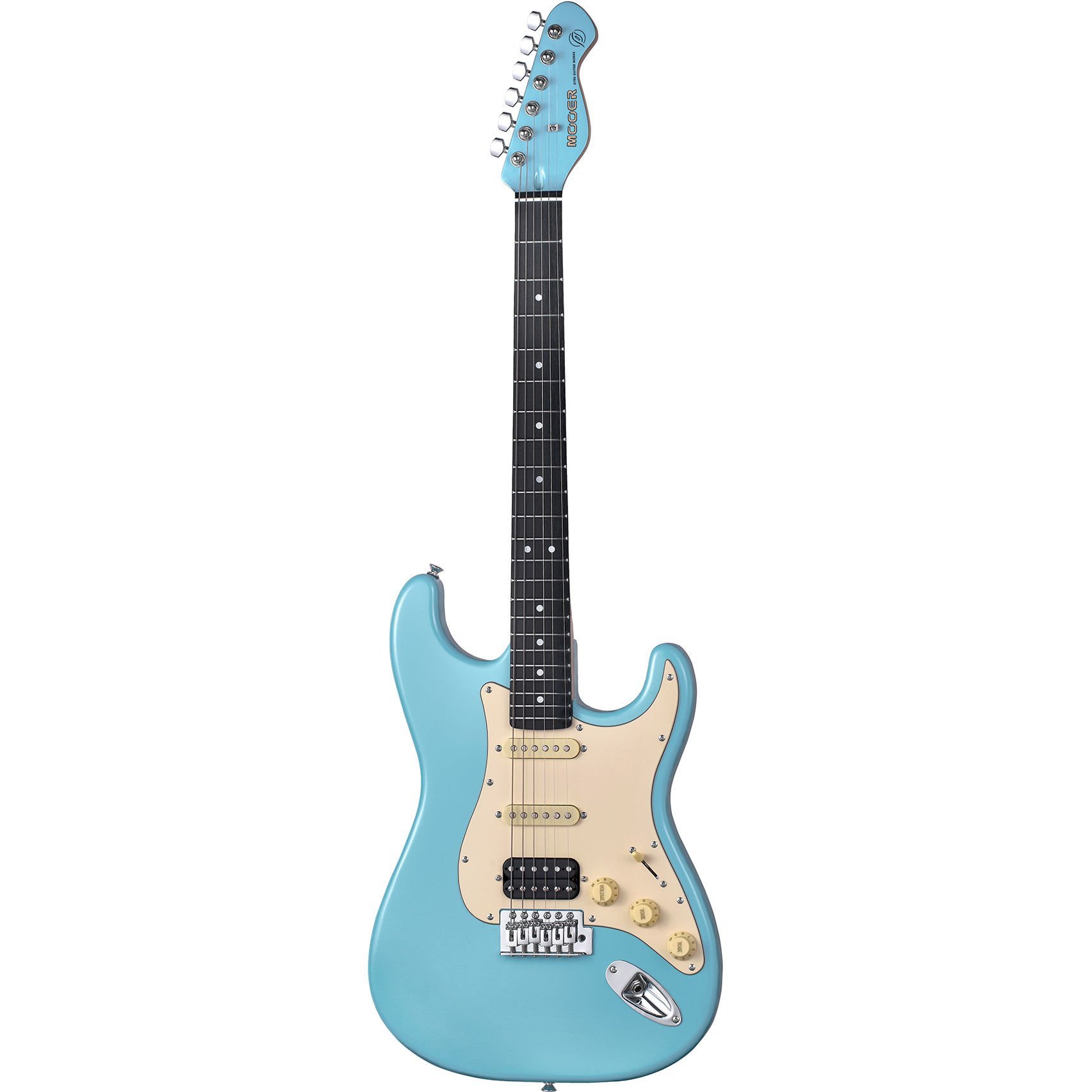 Mooer MSC10 Pro Elektro Gitar (Daphne Blue)