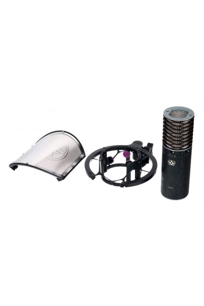Aston Spirit Black Bundle Kondenser Mikrofon