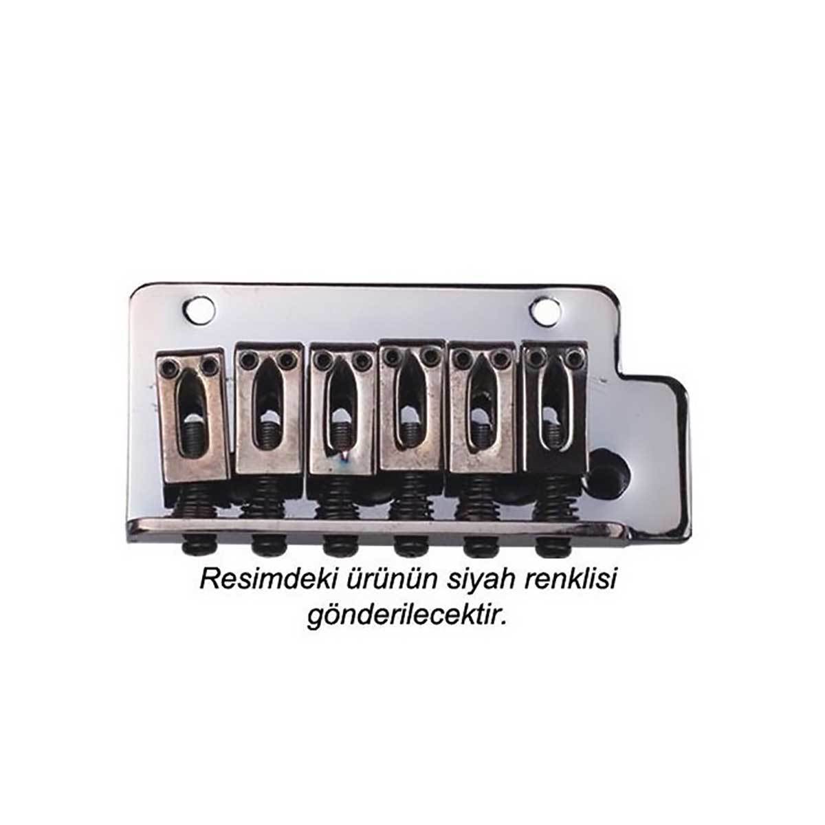 Dr Parts EBR2BK Elektro Gitar Tremolo Köprüsü (Siyah)