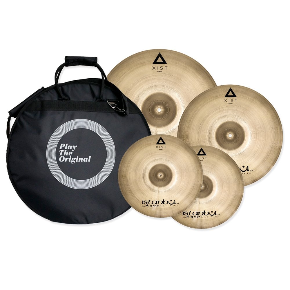 Istanbul Agop 14+16+20 Brilliant Xist Serisi 3'lü Zil Seti