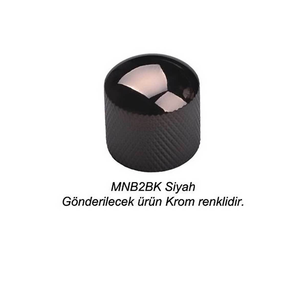 Dr Parts MNB2CR Krom Dome Yuvarlak Elektro Gitar Kontrol Düğmesi