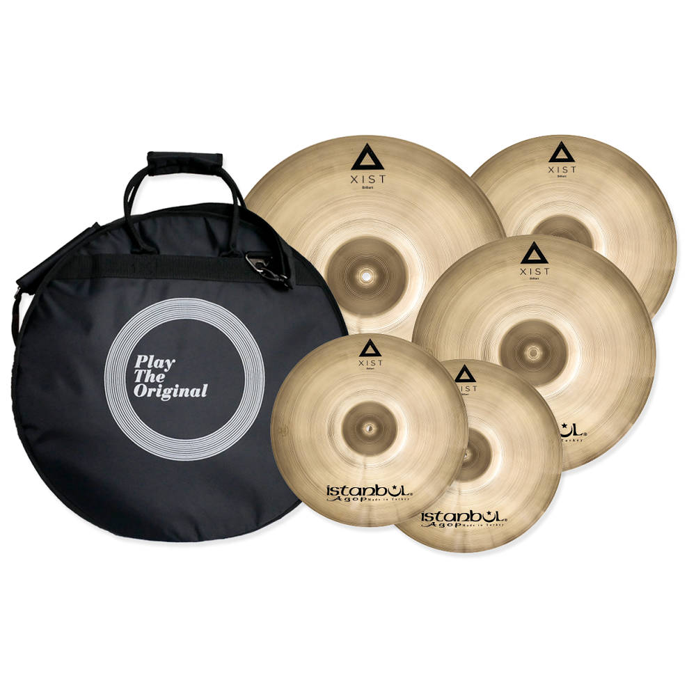 İstanbul Agop 14&16&18&20'' Brilliant Xist Serisi 4lü Zil Seti