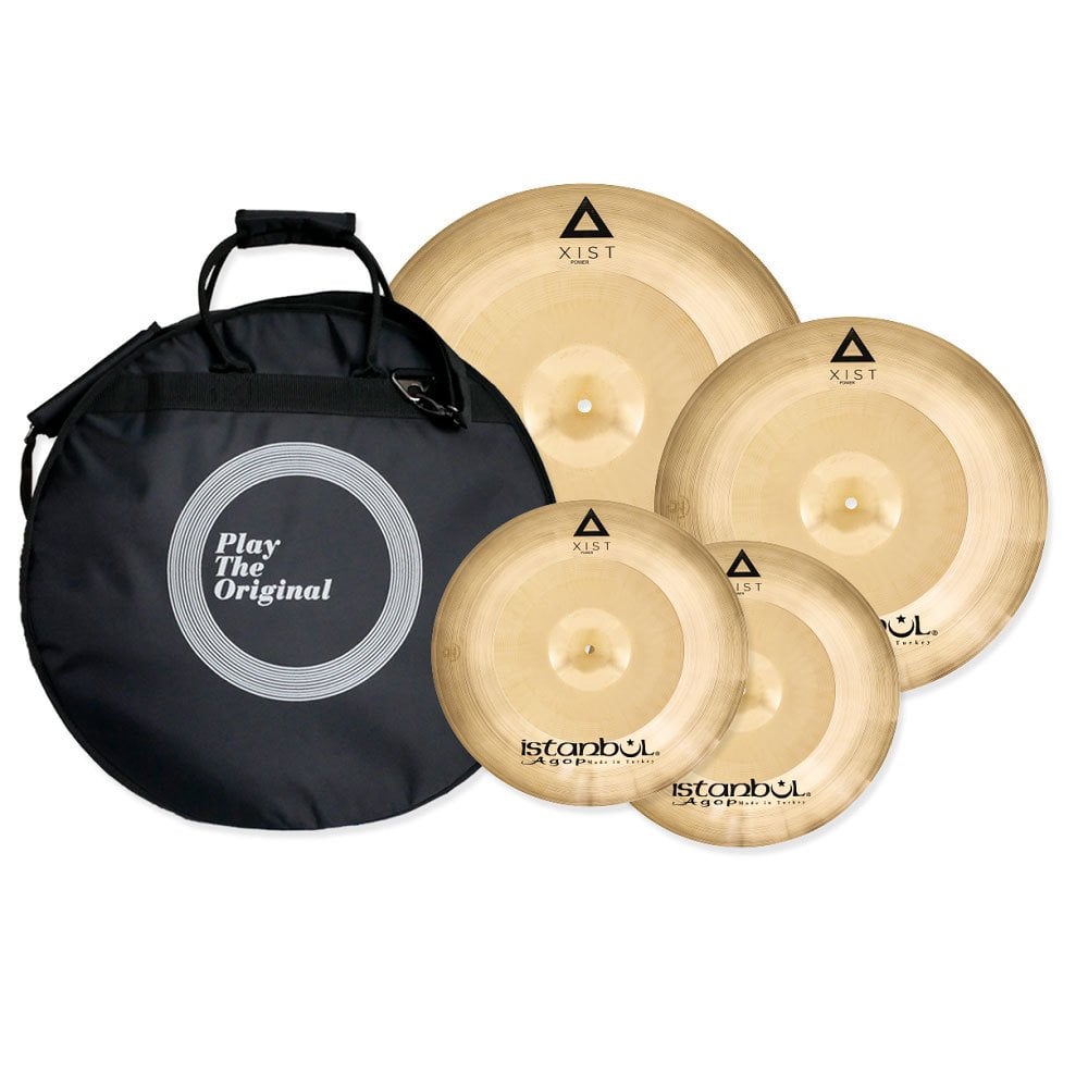 Istanbul Agop 14&16&20'' Brilliant Xist Serisi Zil 3lü Seti