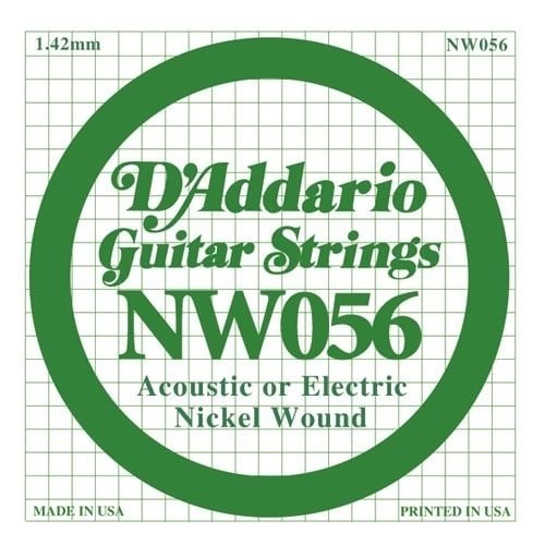 Daddario NW056 Akustik Tel Nikel Wound Kalın Mi