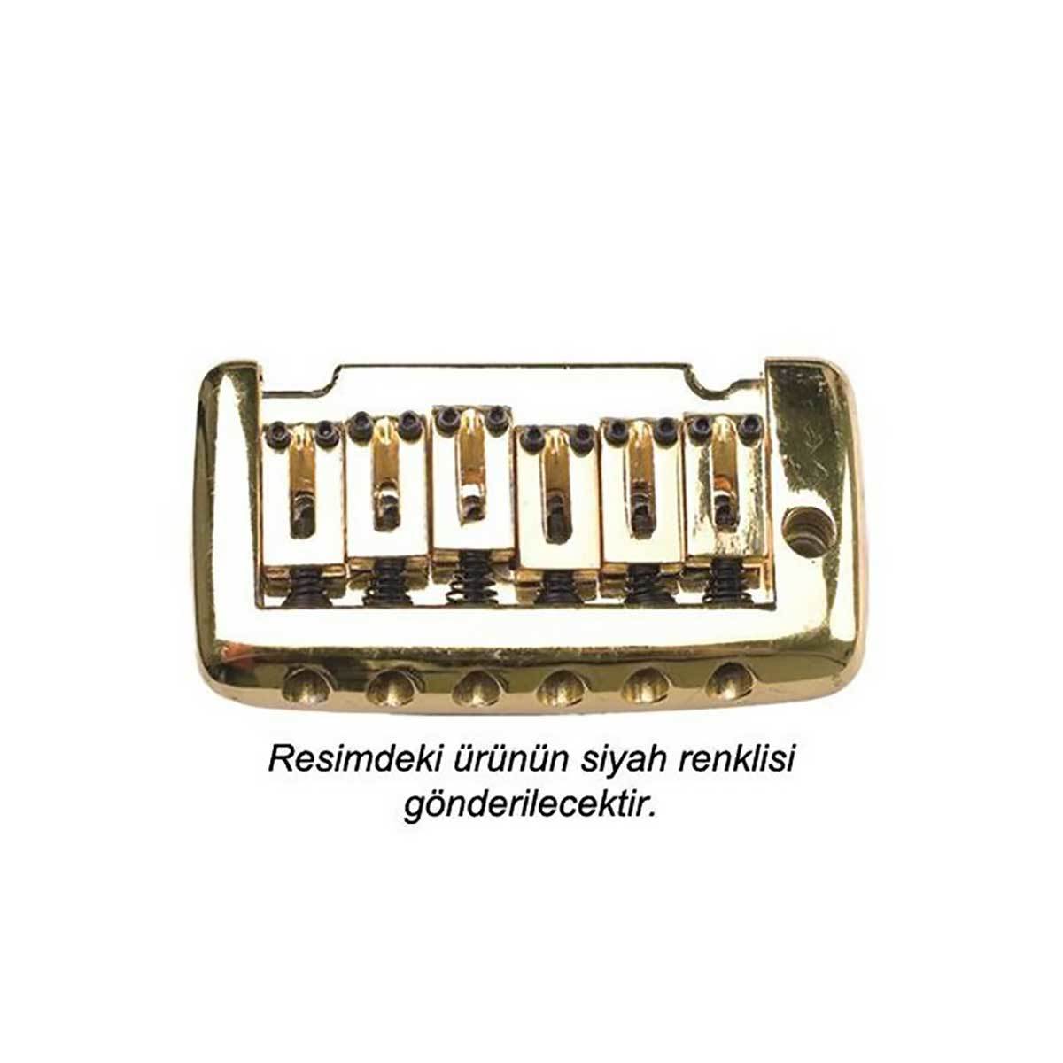 Dr Parts EBR4BK Elektro Gitar Tremolo Köprüsü (Siyah)