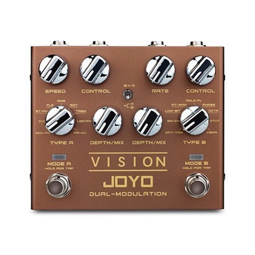 Joyo R09VISION Çift Kanallı Gitar Modülasyon Pedalı