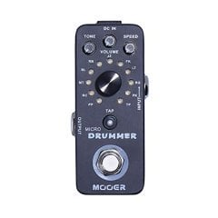 Mooer MDM1 Micro Dijital Davul Makinası Pedalı