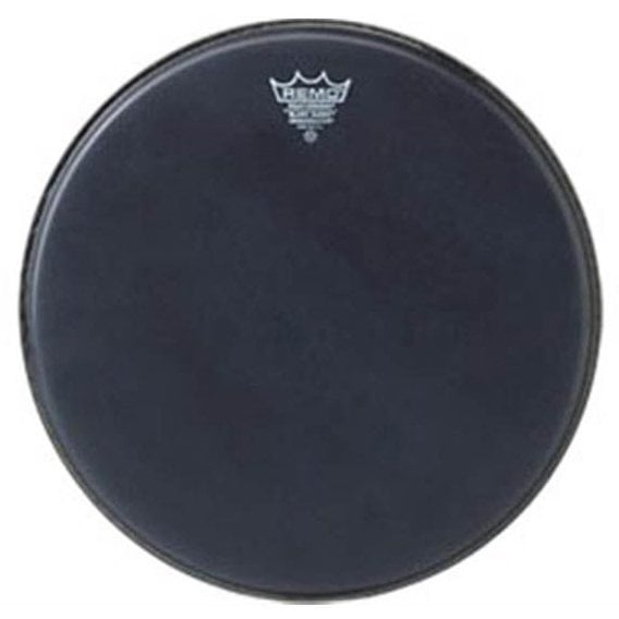 Remo 12'' Black Suede Emperor Tom Derisi