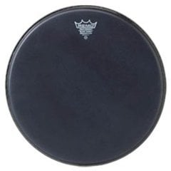 Remo 12'' Black Suede Emperor Tom Derisi