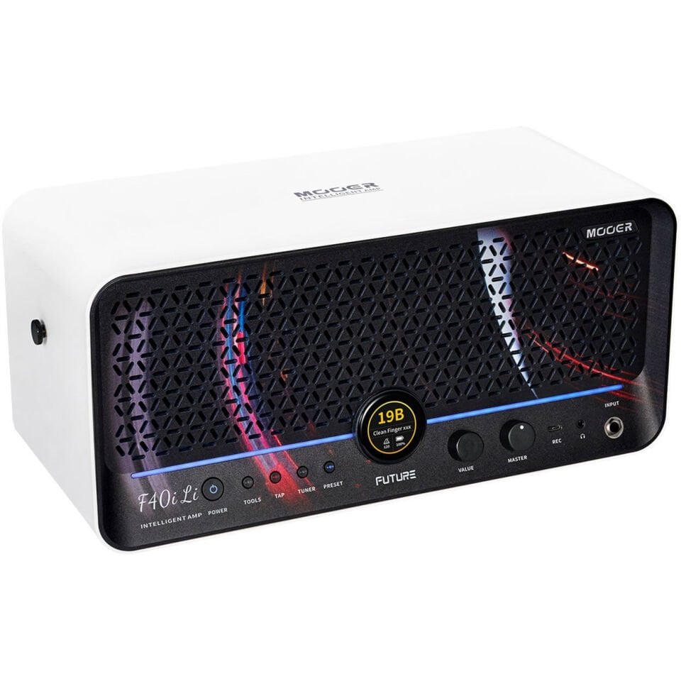 Mooer F40iLI/WSR Şarjlı 40W Stereo Akıllı Gitar Amfisi