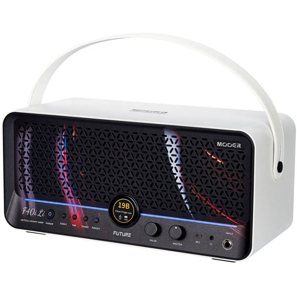 Mooer F40iLI/WSR Şarjlı 40W Stereo Akıllı Gitar Amfisi