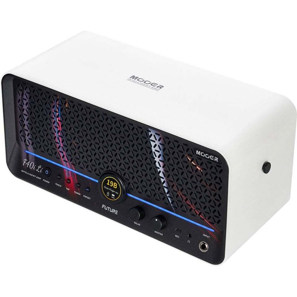 Mooer F40iLI/WSR Şarjlı 40W Stereo Akıllı Gitar Amfisi