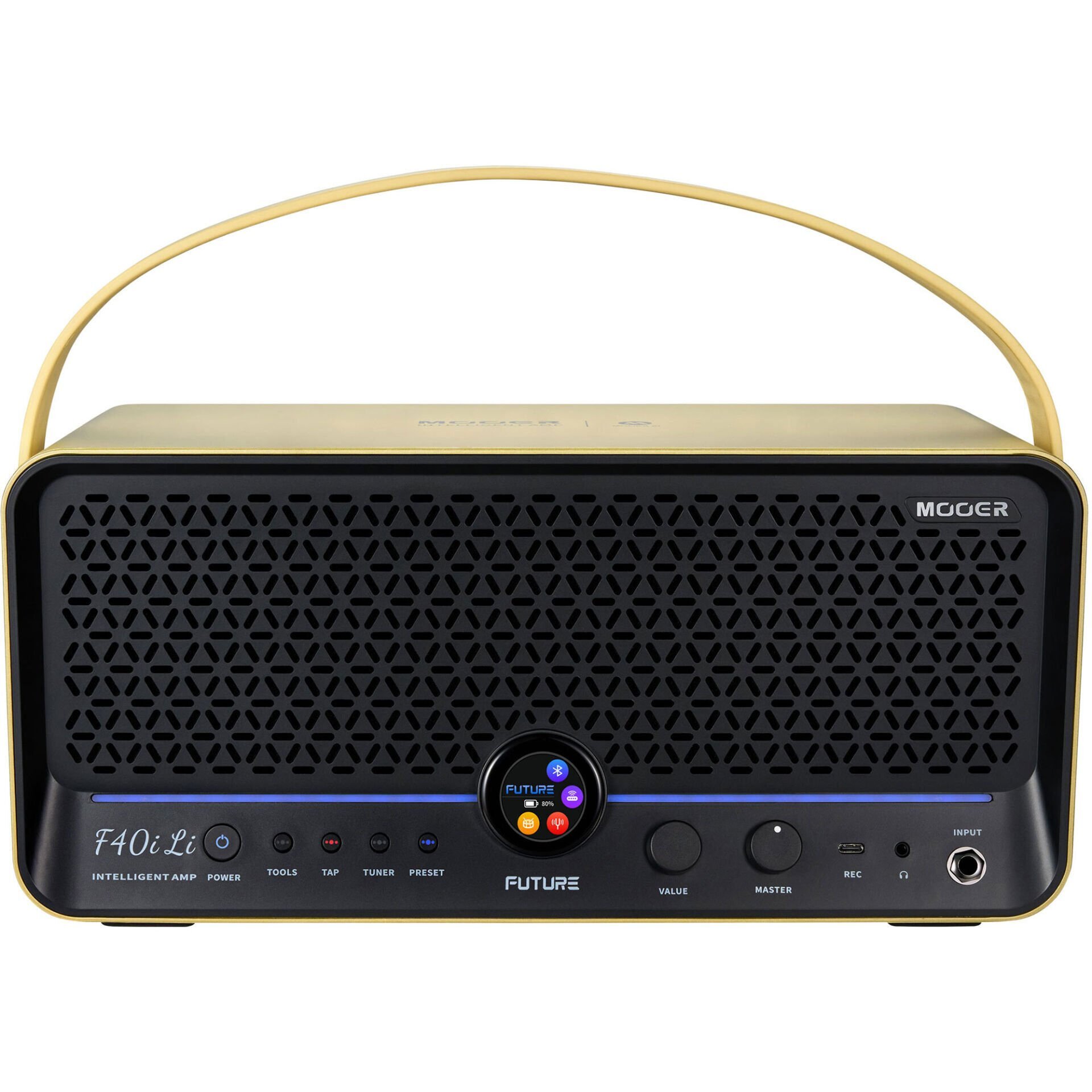 Mooer F40iLI/IGL Şarjlı 40W Stereo Akıllı Gitar Amfisi