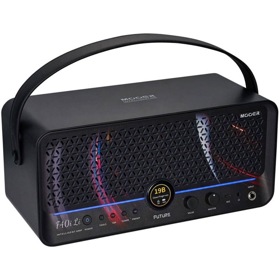 Mooer F40iLI/BSR Şarjlı 40W Stereo Akıllı Gitar Amfisi