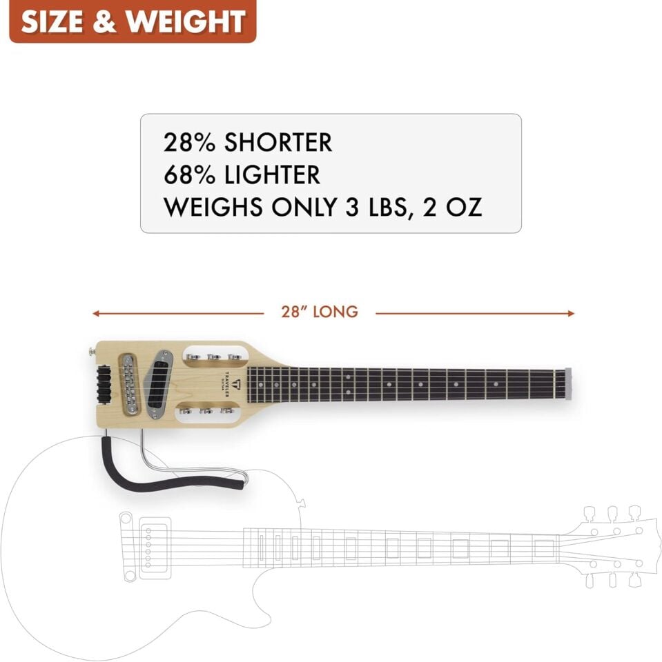 Traveler ULEMPS Ultra Light Elektro Gitar