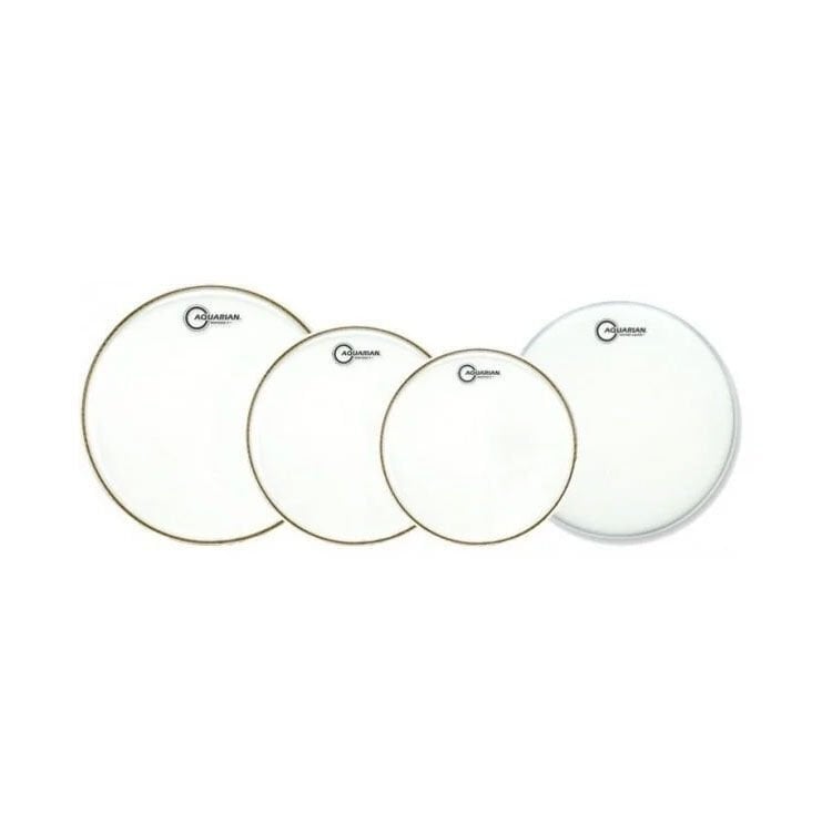 Aquarian 10+12+14+14 İnç Super 2 Davul Deri Seti (INTS2AAQ)