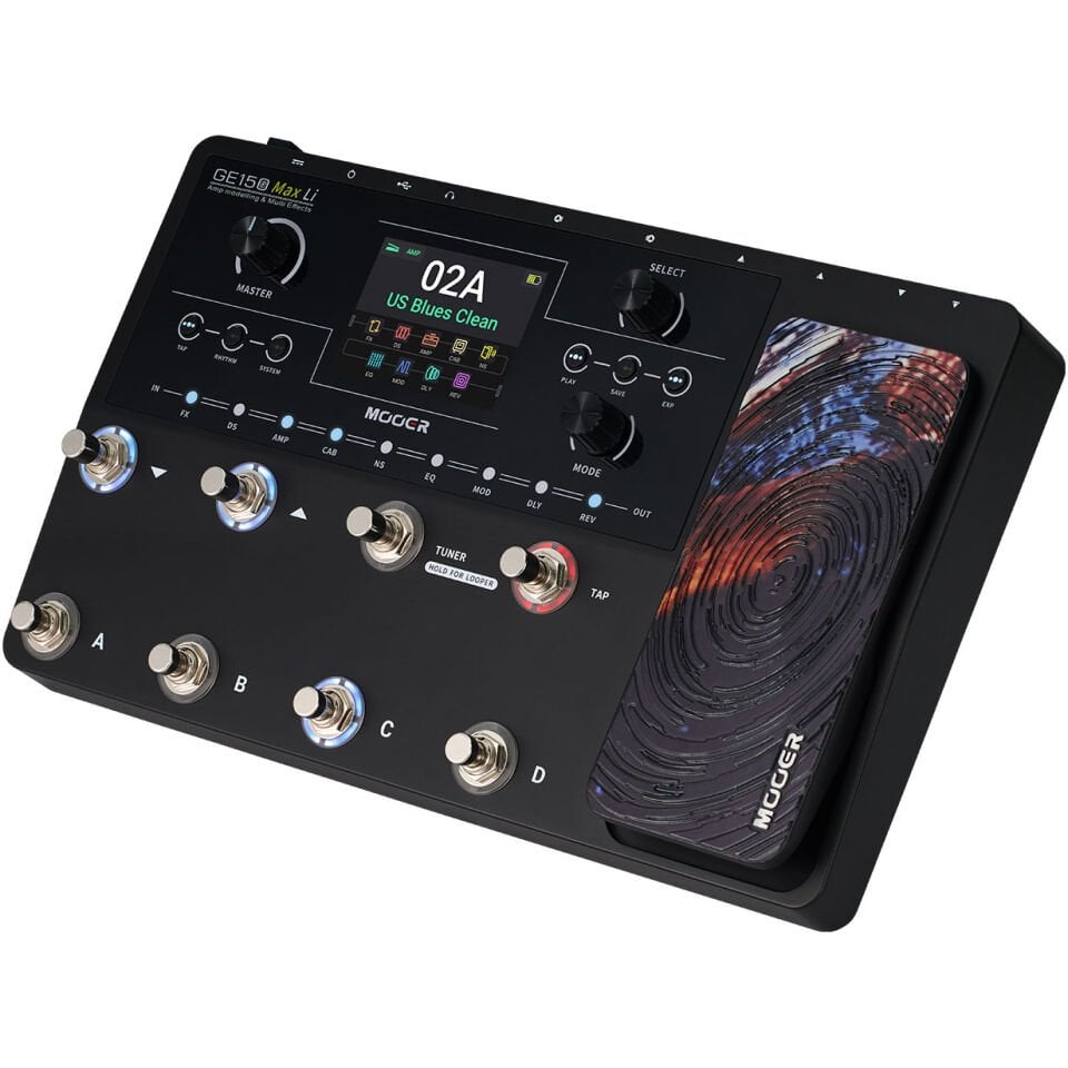 Mooer GE150MAXLi Çoklu Efekt Pedalı (Gitar Efekt Prosesörü)