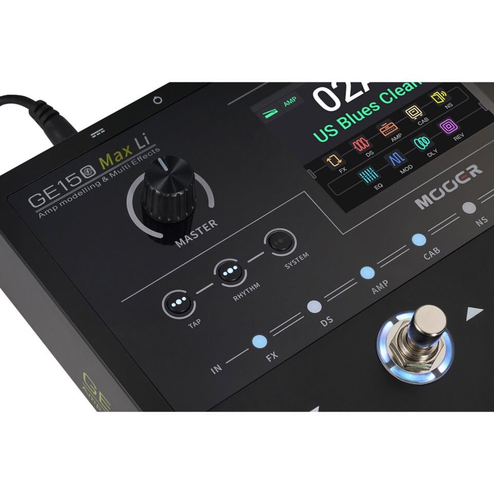 Mooer GE150MAXLi Çoklu Efekt Pedalı (Gitar Efekt Prosesörü)