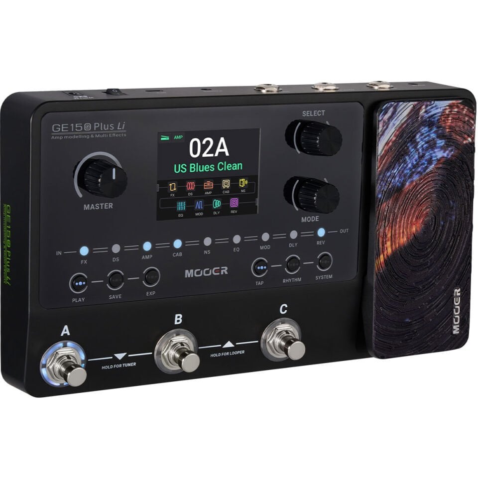 Mooer GE150 Plus (Li) Gitar Efekt Prosesörü