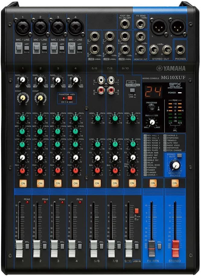 Yamaha MG10XUF USB Mixer