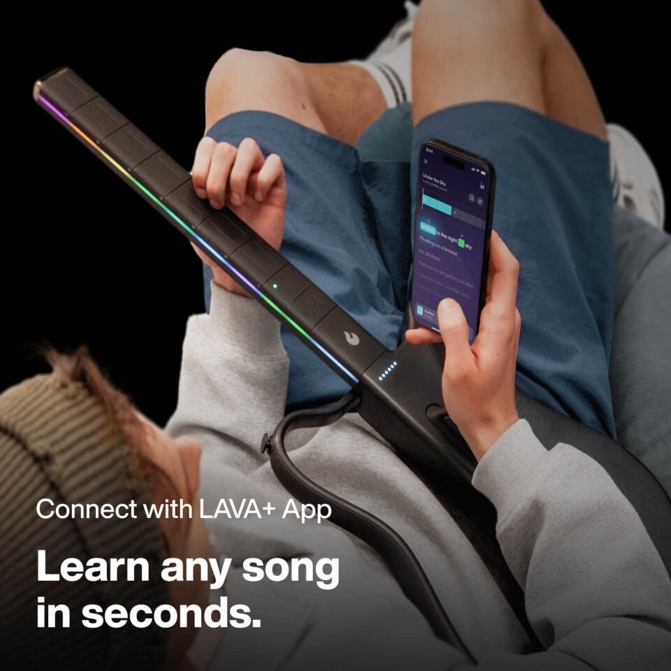 Lava Genie LVGNEBK Akıllı Sampler Gitar