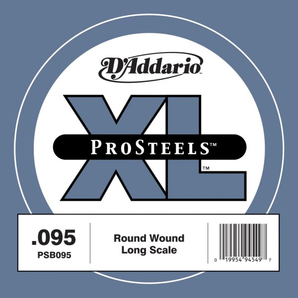 Daddario PSB095 Bas Tek Tel Pro Steel 095 Long (Mi)
