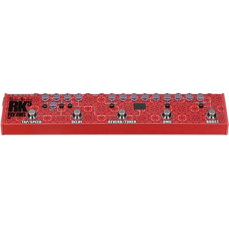 Tech 21 RK5V3 Richie Kotzen 3.Nesil Fly Rig Gitar Efekt Prosesörü