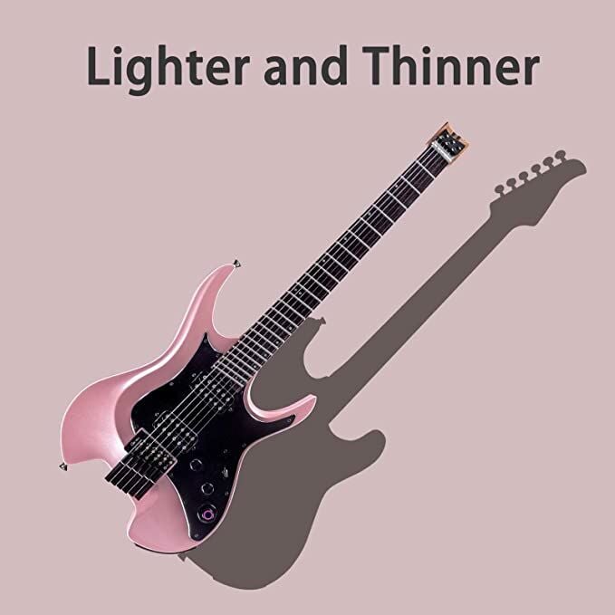 GTRS W800PPK Headless Multiscale Smart Gitar