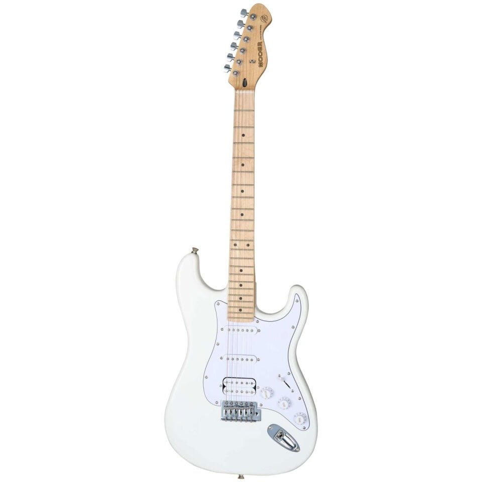 Mooer MSC11ProPWH Elektro Gitar (Polar White)