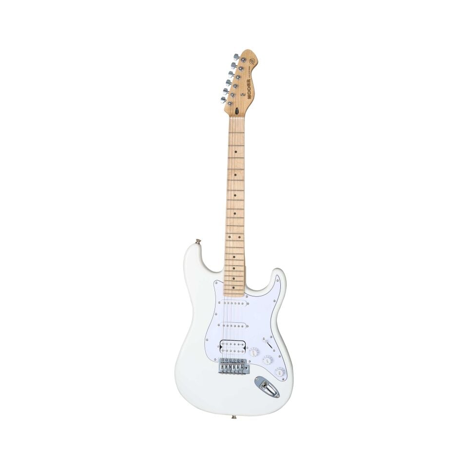Mooer MSC11ProPWH Elektro Gitar (Polar White)