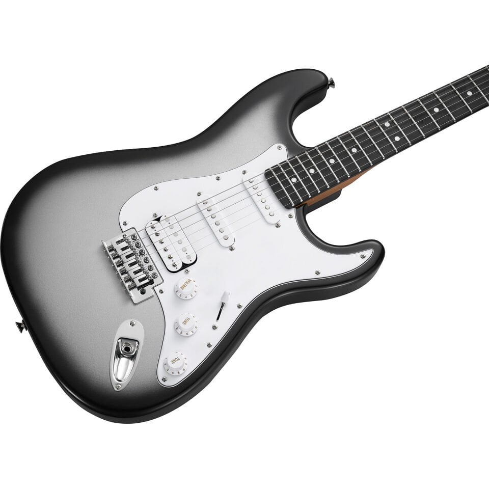 Mooer MSC12ProISL Elektro Gitar (Iron Silver)
