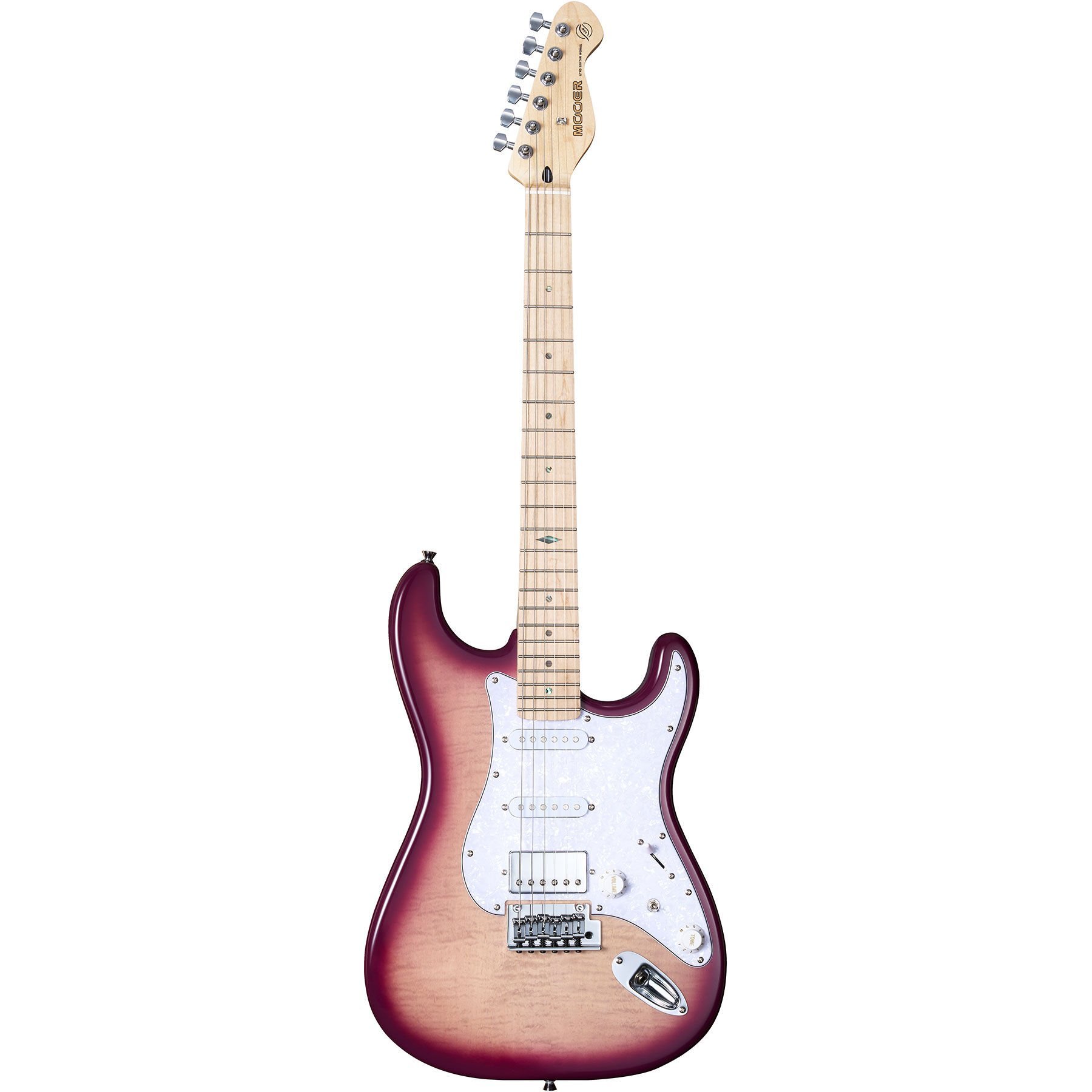 Mooer MSC30ProRPP Elektro Gitar (Rose Purple)