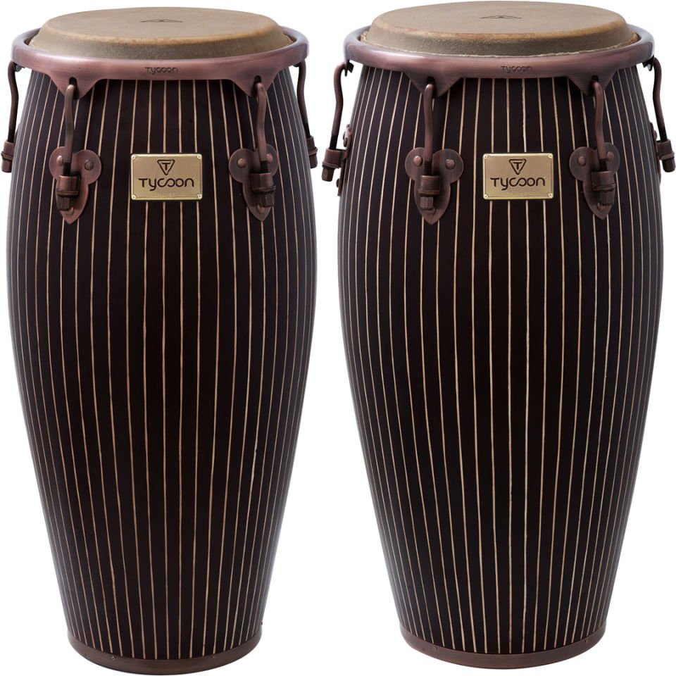Tycoon 11''+11.75'' Master Hand Crafted Pinstripe Conga Seti (HANDCRF2ACT1S)