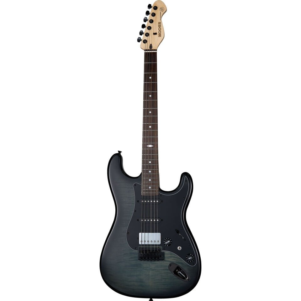 Mooer MSC31ProGYBR Elektro Gitar (Grey Burst)